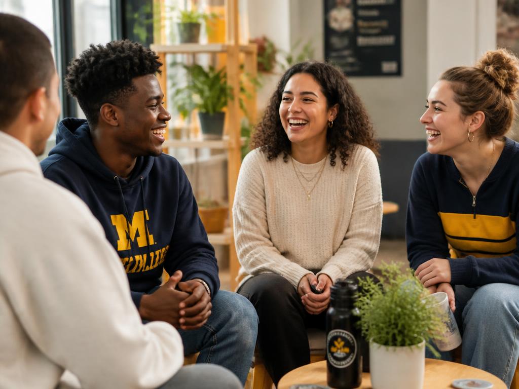 Young adults building community together